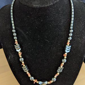 Hematite necklace